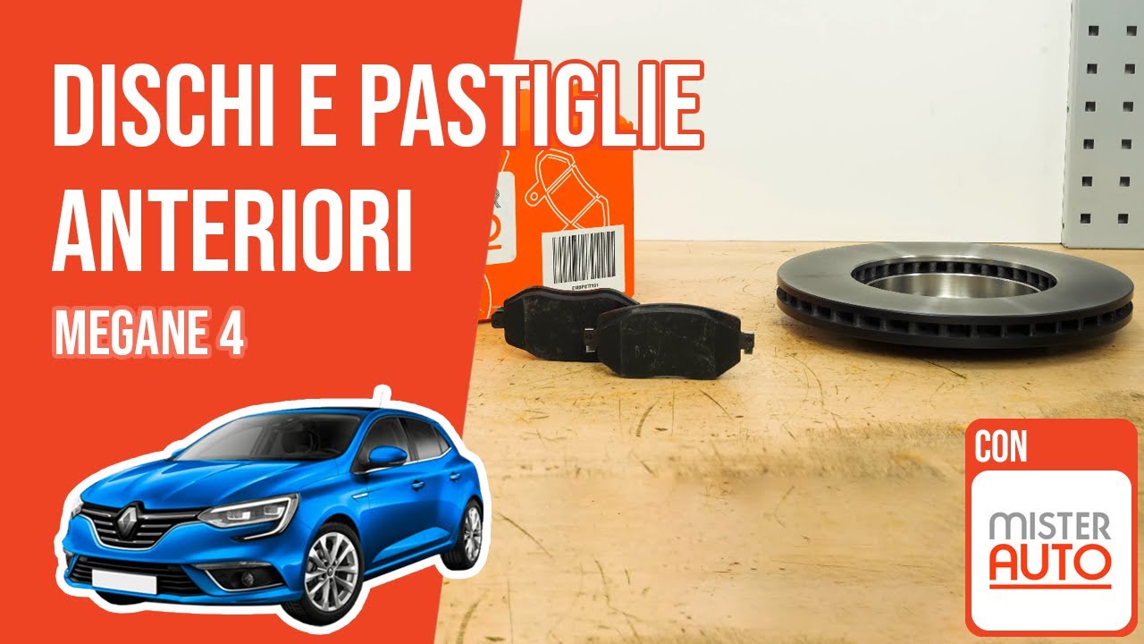 Cambio dischi e pastiglie anteriori Megane 4 🚗