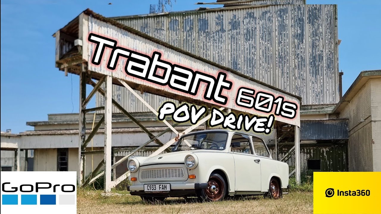 I Drive My Dream Eastern Bloc Car! 1985 Trabant 601s POV Drive GoPro Insta360 X3 Soviet Classic EDM
