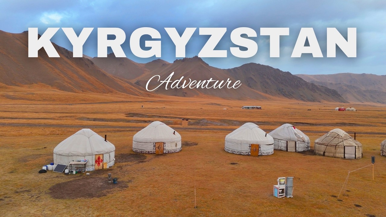 [CC: RU] Вдоль Шёлкового пути: Я не ожидала увидеть такое в самой глуши... | Влог о Кыргызстане