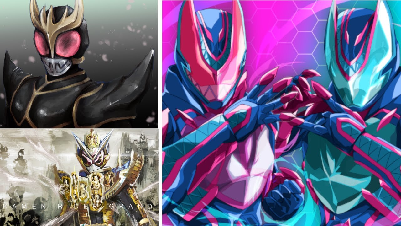 [Kamen Rider] Main riders all henshin FINAL form and finisher (Kuuga Ultimate - Ultimate Revice)