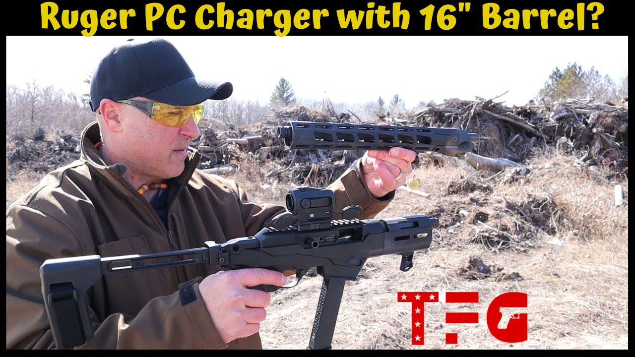 Будет ли зарядное устройство Ruger PC Charger работать с 16-дюймовым стволом карабина Ruger PC? -...