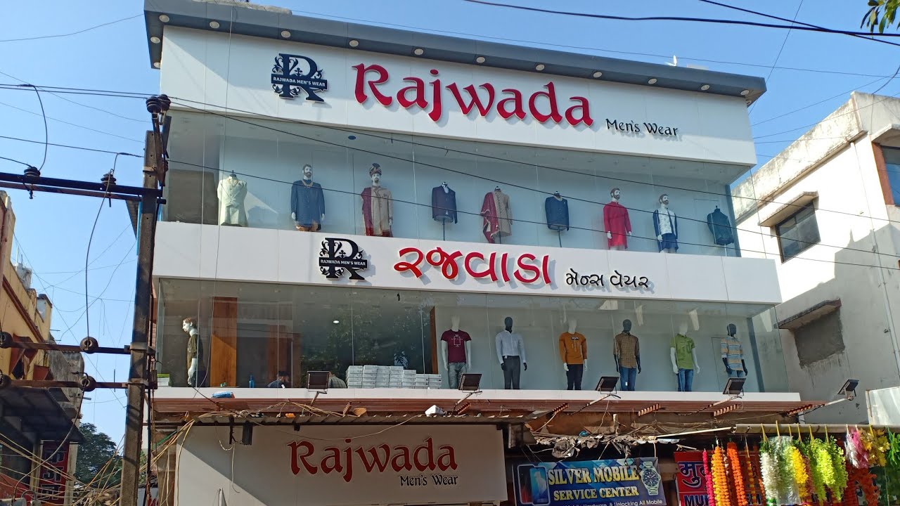 Rajwqda👖👔 mens 👕 wear garment shop furniture work idea vapi gujrat