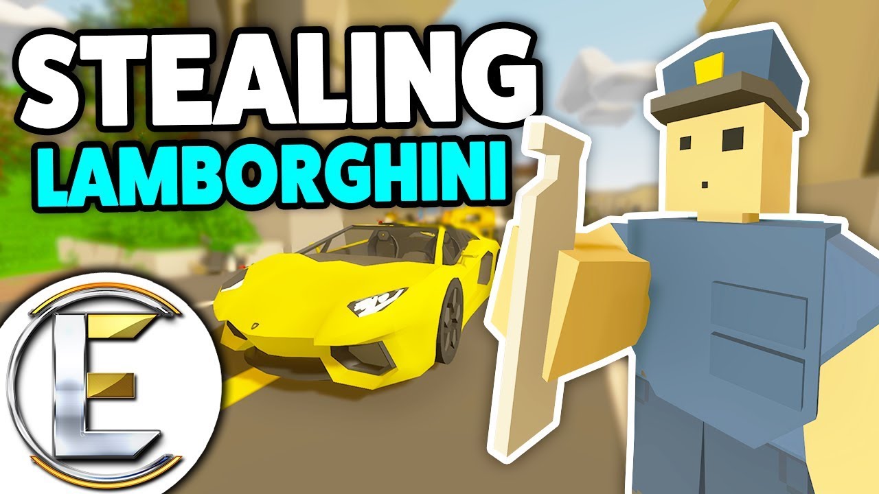 Bent Cop Stealing A Super Car - Unturned Roleplay (We Were Captured And Almost Sold?)