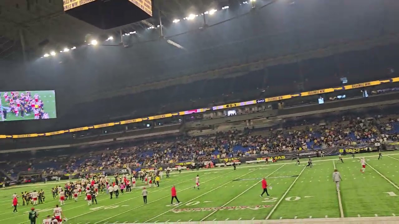 San Antonio Brahmas, 2024 Home Game Opener : Win Celebration