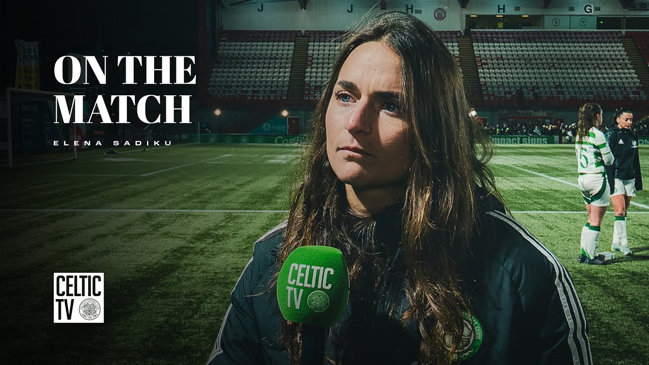 Elena Sadiku On The Match | Celtic FC Women 0-2 Real Madrid | UEFA Women's Champions League 11/12/24