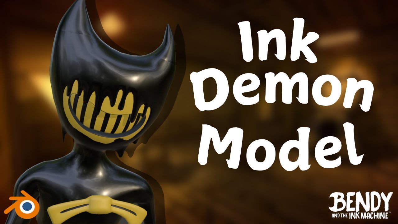 Ink Demon: 3D Model Showcase [Blender]