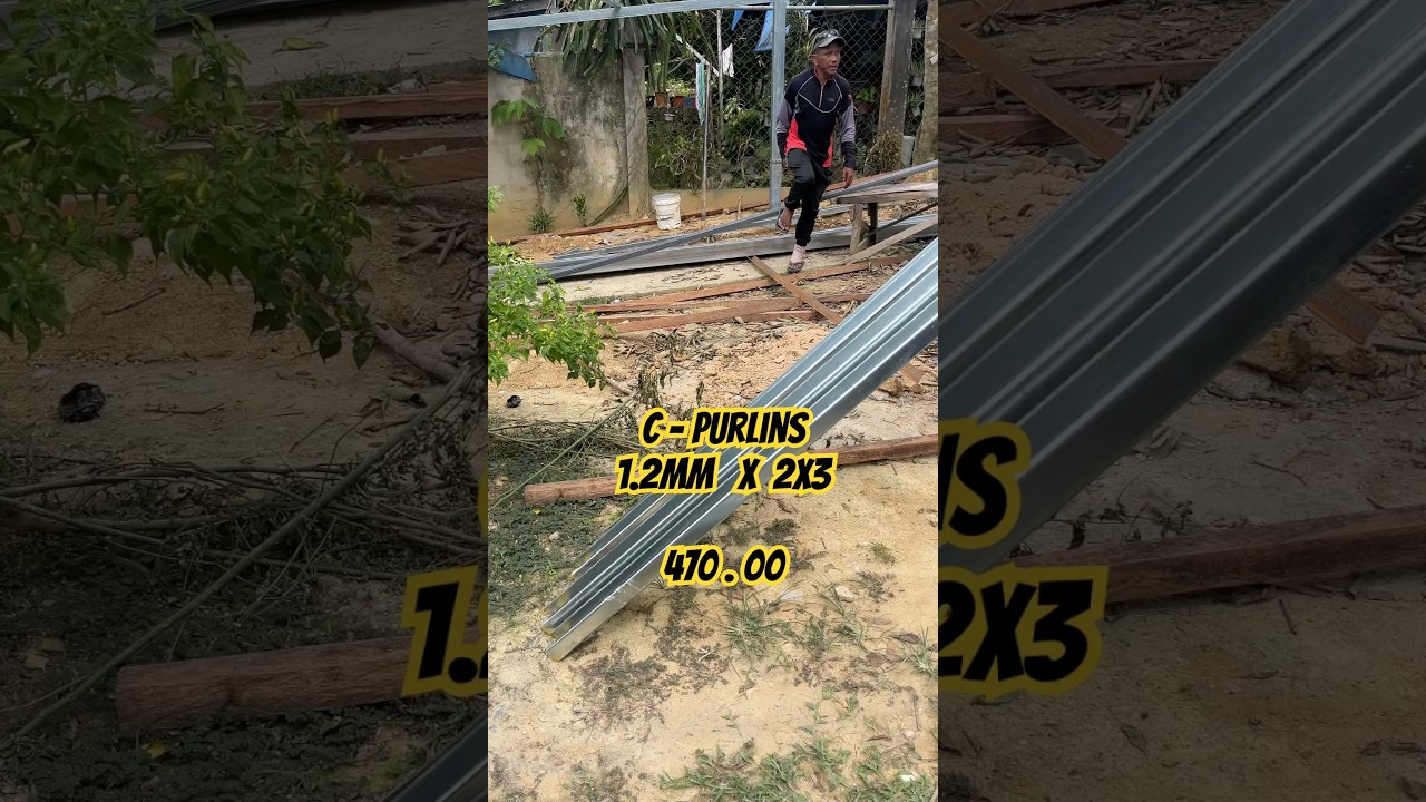 C- Purlins Price #metal#tubular#boardinghouse #extraincome