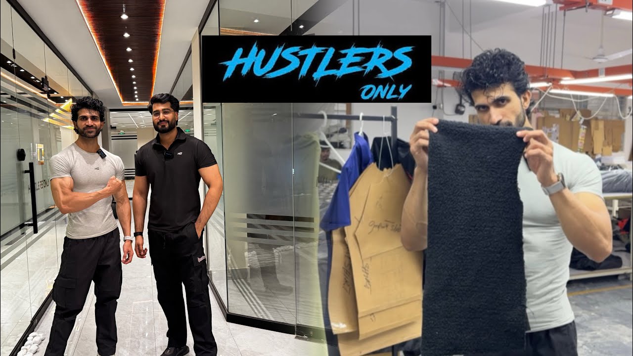 Hustlers Only head office visit and shoot at Fusion Gym Sialkot