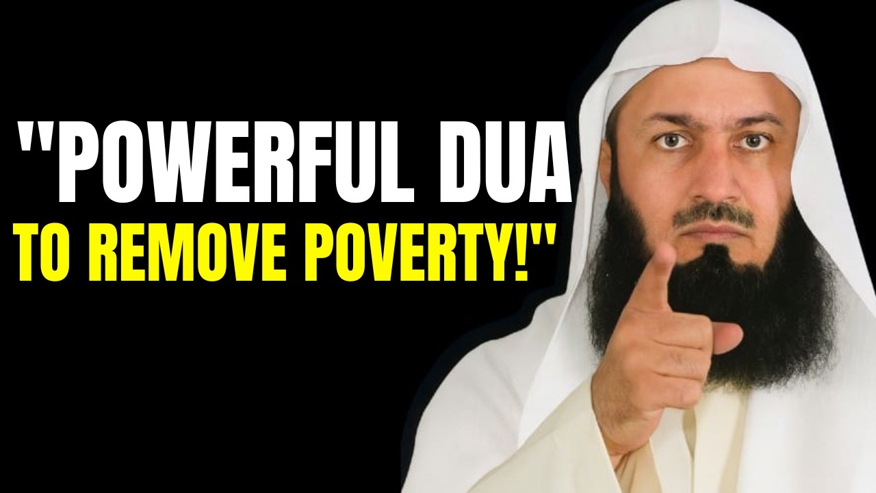 One Powerful Dua to Remove Poverty& Bring Barakah | Beautiful IslamicReminder