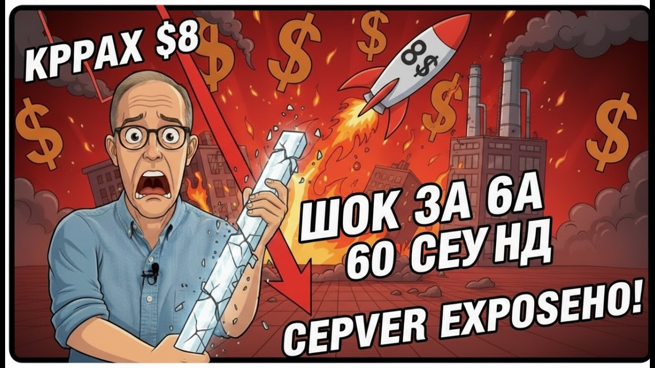 РАЗОБЛАЧЕНИЕ: Цена на серебро рухнула на 8 долларов за 60 секунд. Что происходит?