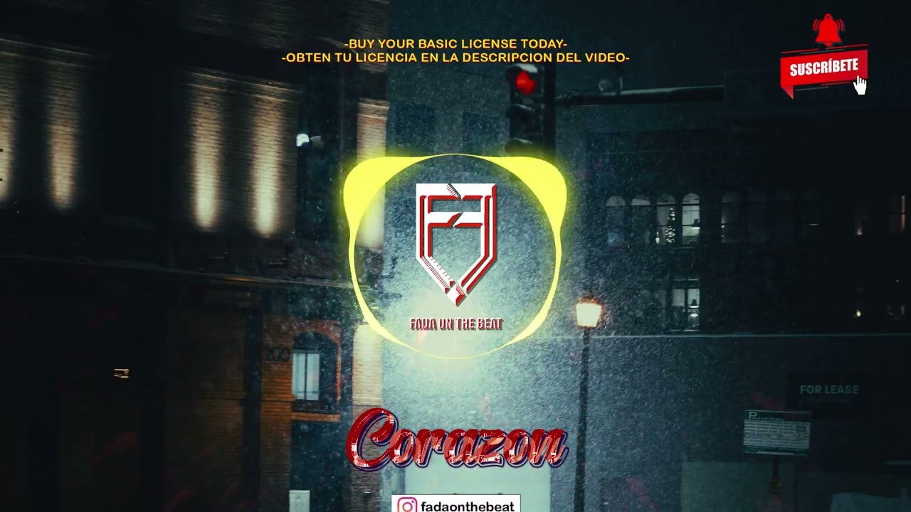 FREE Reggaeton Beat Comercial - CORAZON - Pista para escribir tus canciones | by. Fada On The Beat