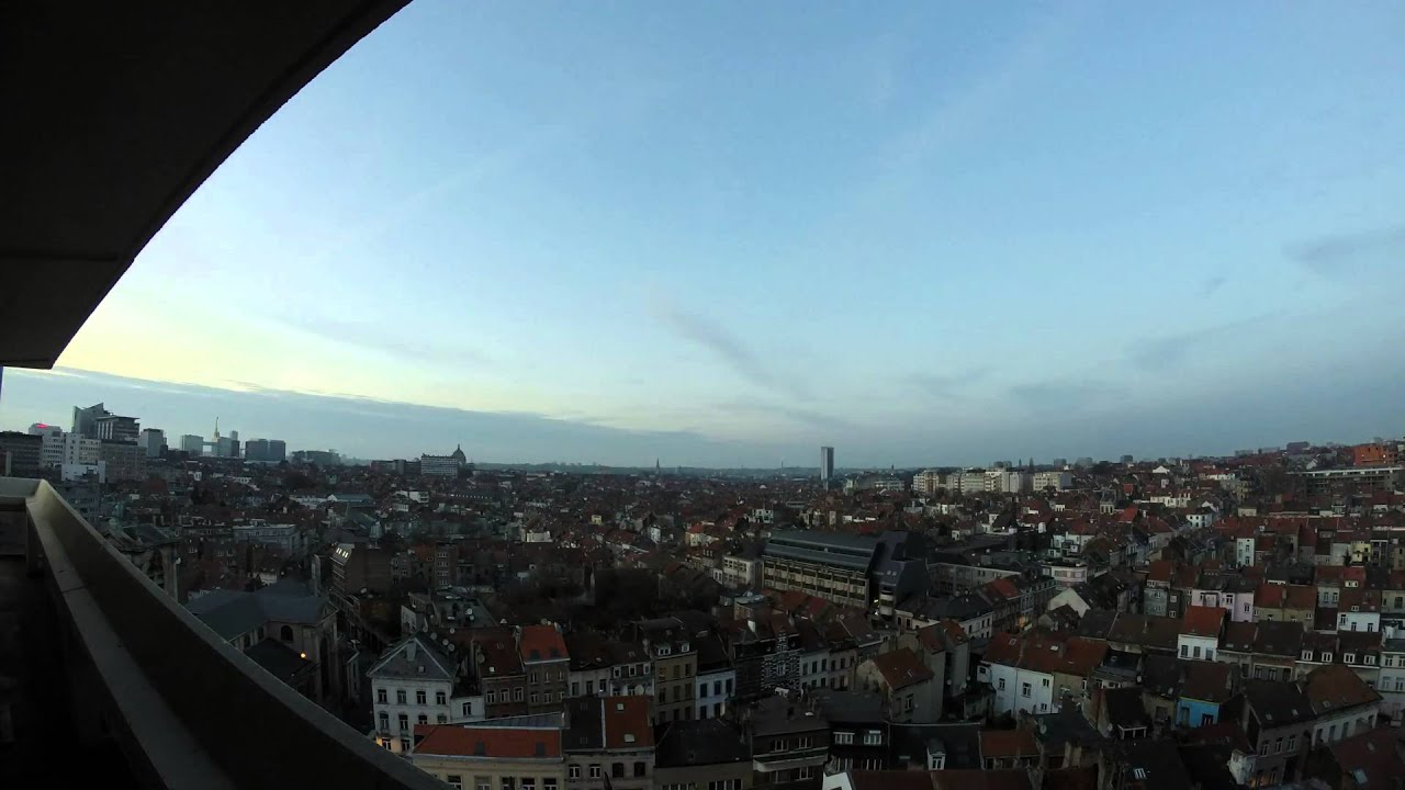 Brussels Skyline timelapse