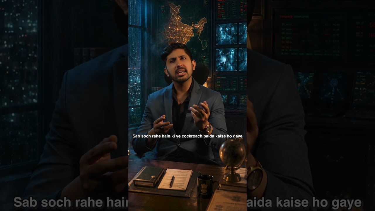Don't Underestimate Cockroach Janta party 🪳😮 | Kuldeep Singhaniaa #shorts