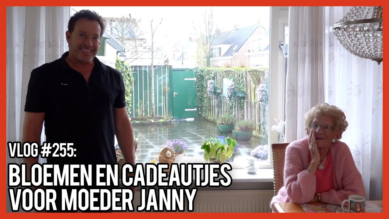 BLOEMEN EN CADEAUTJES VOOR MOEDER JANNY - GERARD JOLING - VLOG #255