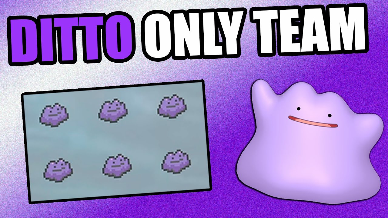 FULL DITTO TEAM!!! (part 2) | Pokemon Showdown