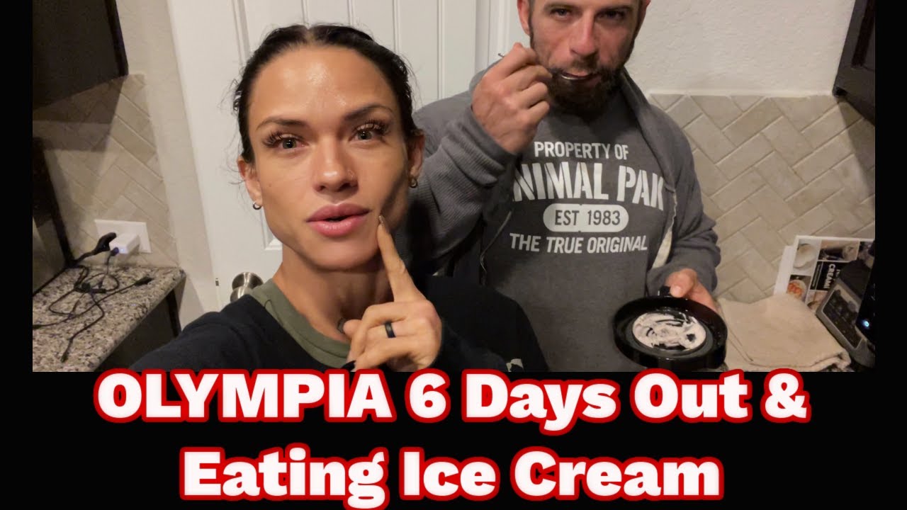 Jewett's | Olympia 6 DAYS Out | Ice Cream Diet |