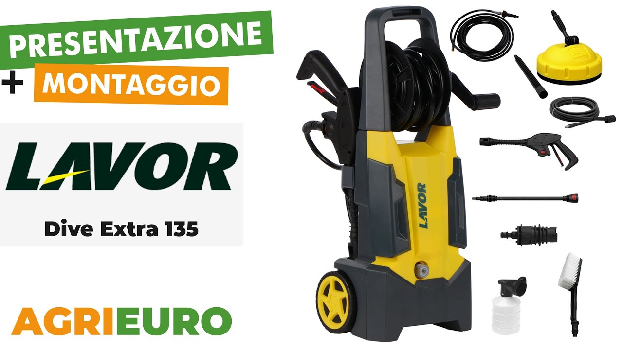 Presentazione e Montaggio dell'Idropulitrice ad acqua fredda Lavor Dive Extra 135