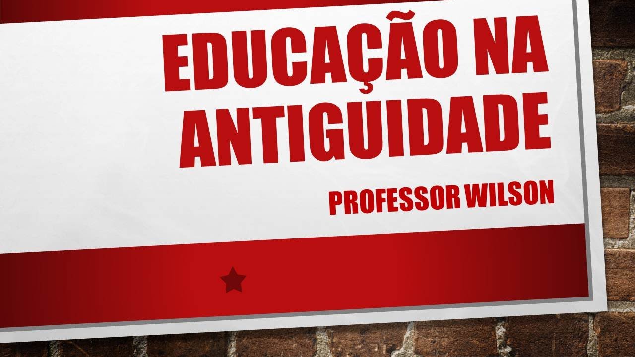 Educação na Antiguidade