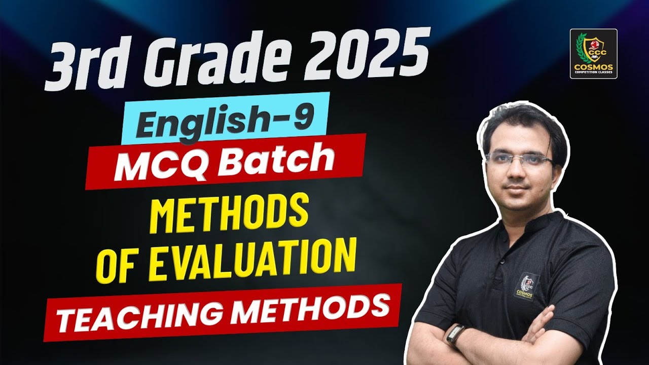 REET Mains English Pedagogy | Teaching Methods | Methods of Evaluation | Manish Sir