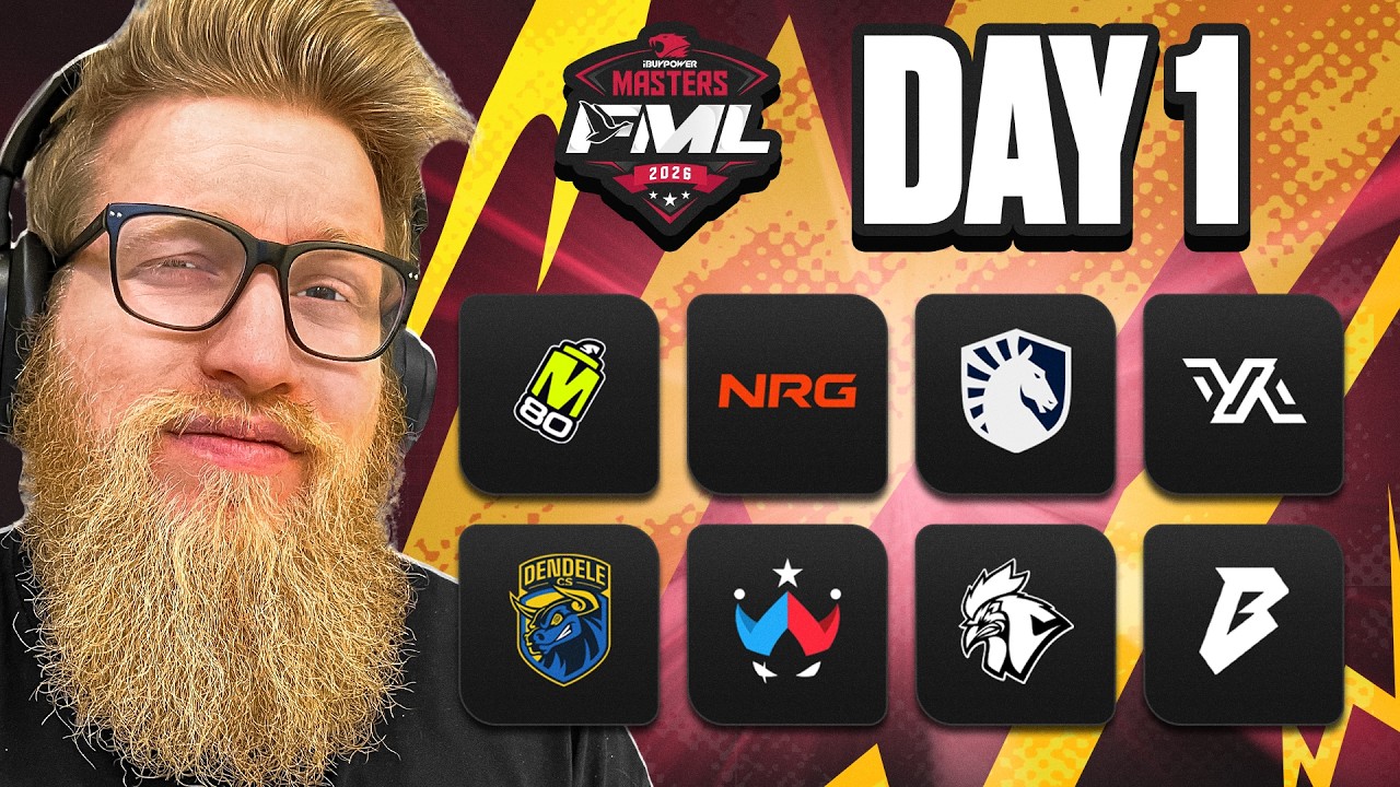 🔴 iBUYPOWER Masters FML 2026 - Day 1 - A Stream #FML2026