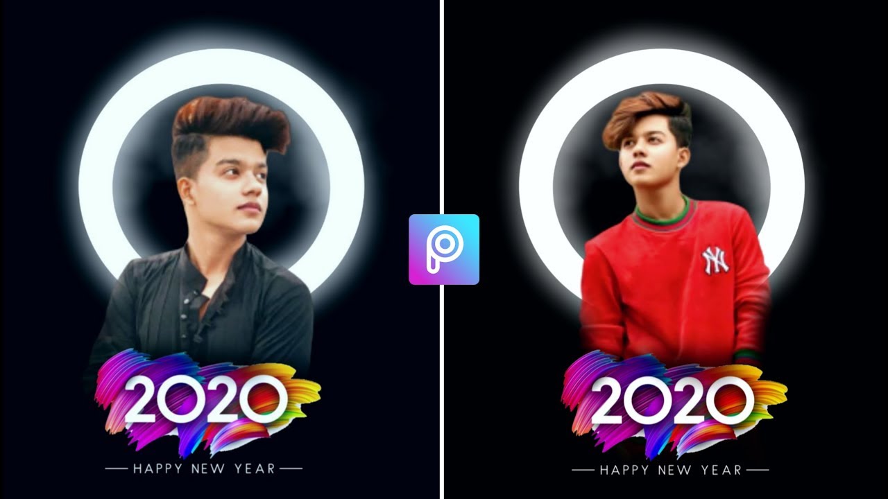 Ring Light Photo Editing Tutorial | PicsArt Happy New Year 2020 Photo Editing
