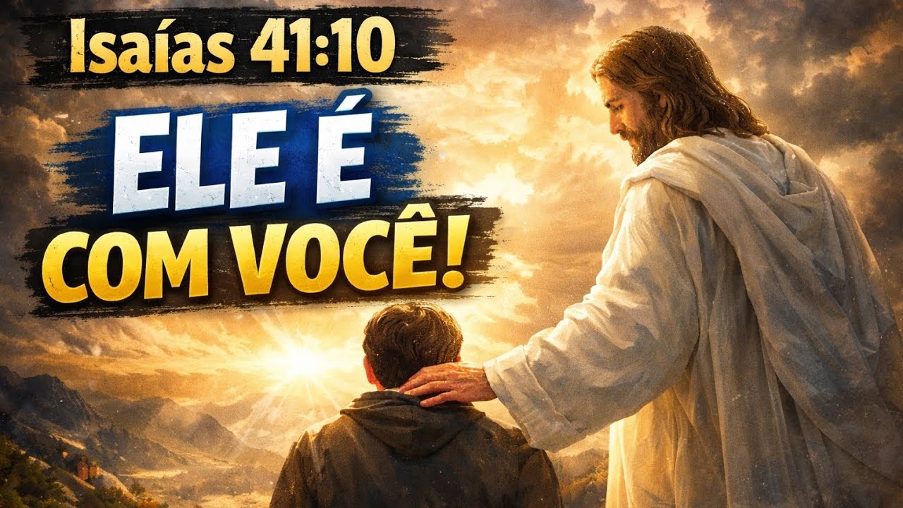 MENSAGEM IMPACTANTE!!! Ele é com Você: Isaías 41:10 (Pastor Ivan Silva)