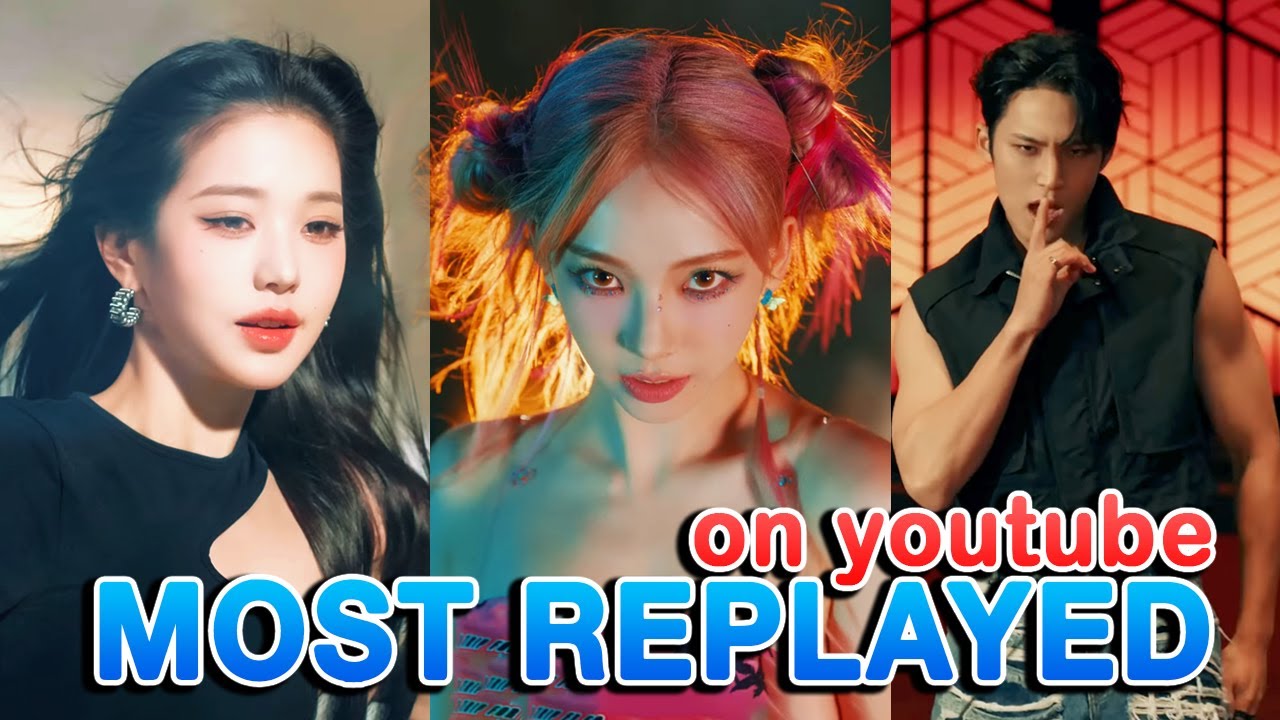 The 7 Seconds Most Replayed in Kpop Music Videos 2023 - on Youtube