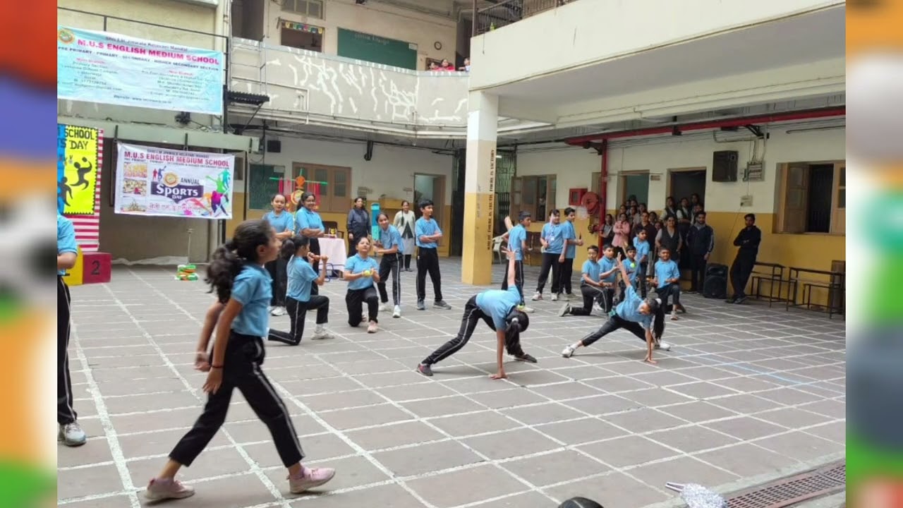 ANNUAL SPORTS DAY 2025-26 CLASS 1 & 2 BY M.U.S ENGLISH MEDIUM SCHOOL PRIMARY SECTION 