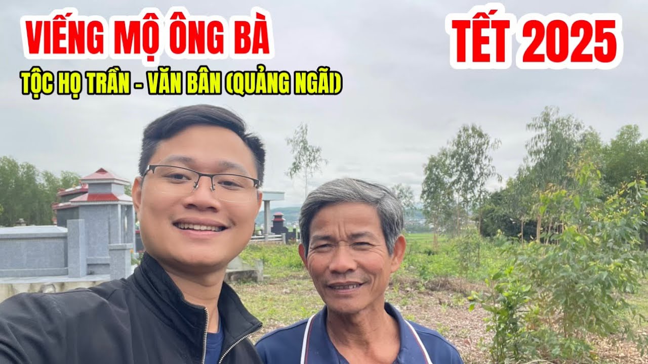 Về quê ăn Tết viếng mộ ông bà - Vùng Nông thôn Việt Nam