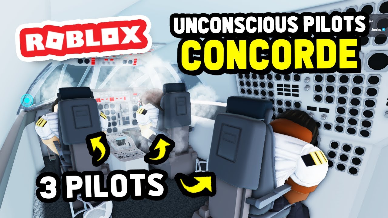 I Tested What Happens When Concorde’s Pilots Go Unconscious in Cabin Crew Simulator (Roblox)