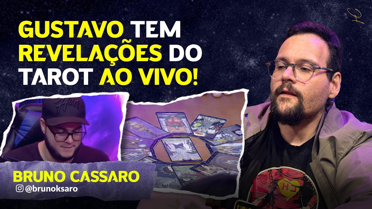 TIRAGEM DE TAROT AO VIVO!!!  - BRUNO CASSARO - #in&eacute; 555