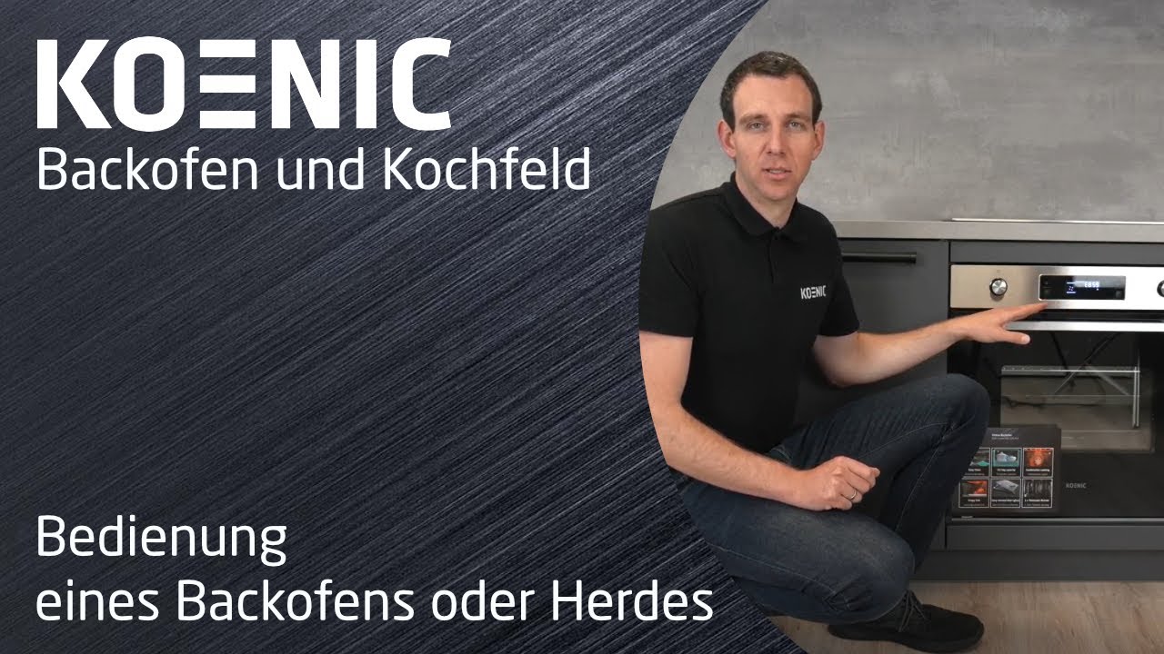 KOENIC Backofen/Kochfeld | Bedienung Backofen