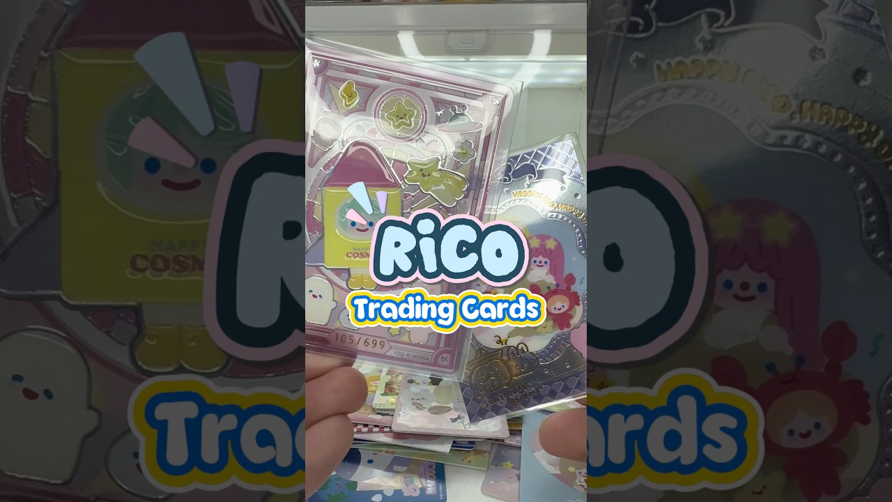 RiCO Trading Cards #rico #findingunicorn #tradingcards #blindbox #unboxing