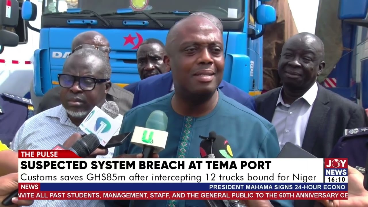Customs saves GHS85m after intercepting 12 trucks bound for Niger.