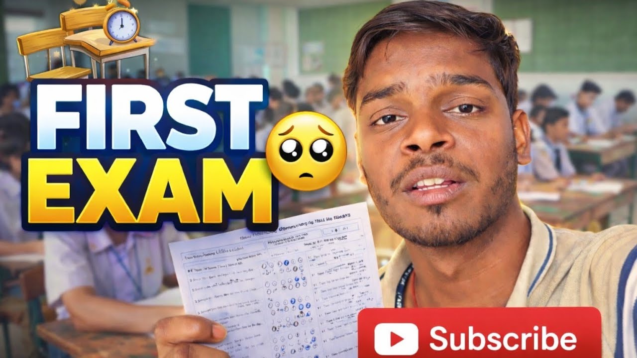 First Exam🥺| 10th Exam Amandeep 