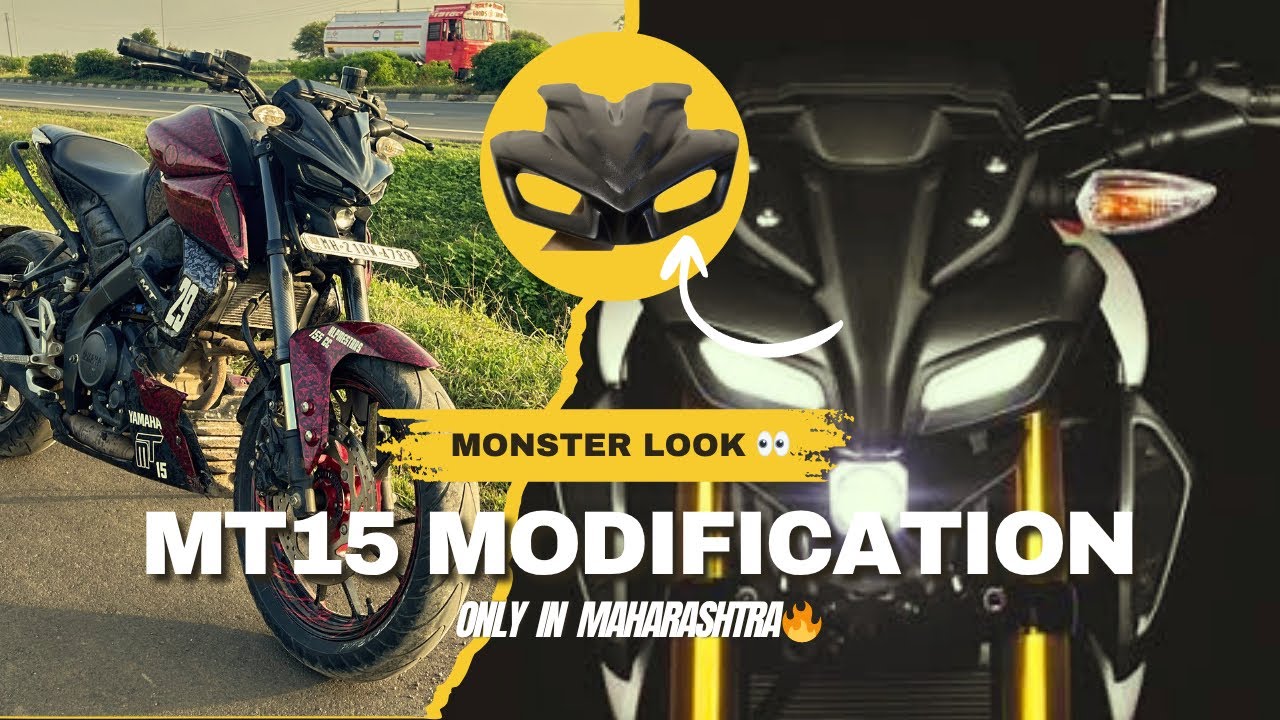 MT-15 MODIFICATION | MONSTER LOOK | Devil Look|1st in India | flyingbeast155