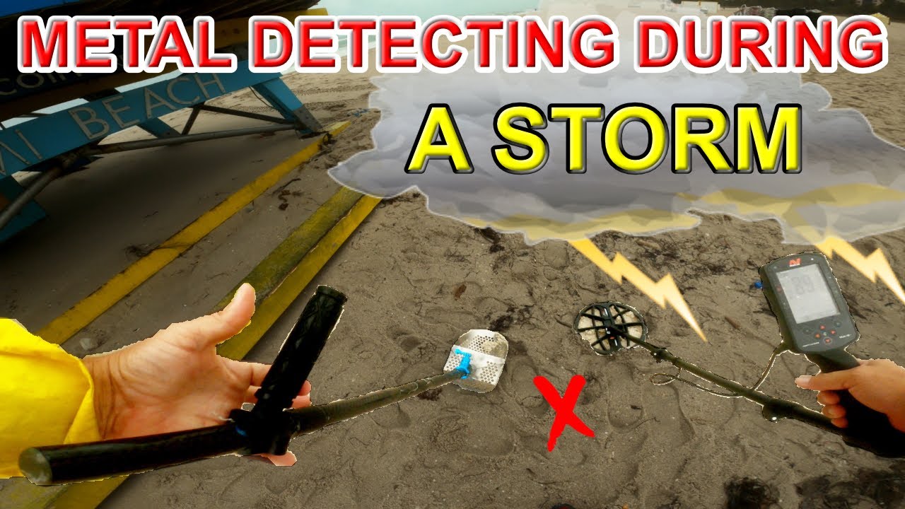 I  Went Beach Metal Detecting During a Storm and This is What I Found!