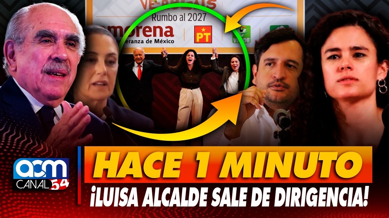 LUISA MARÍA Y ANDY SALEN DE LA DIRIGENCIA EN MORENA, EMPIEZA A SONAR EL NOMBRE DE PABLO GÓMEZ!
