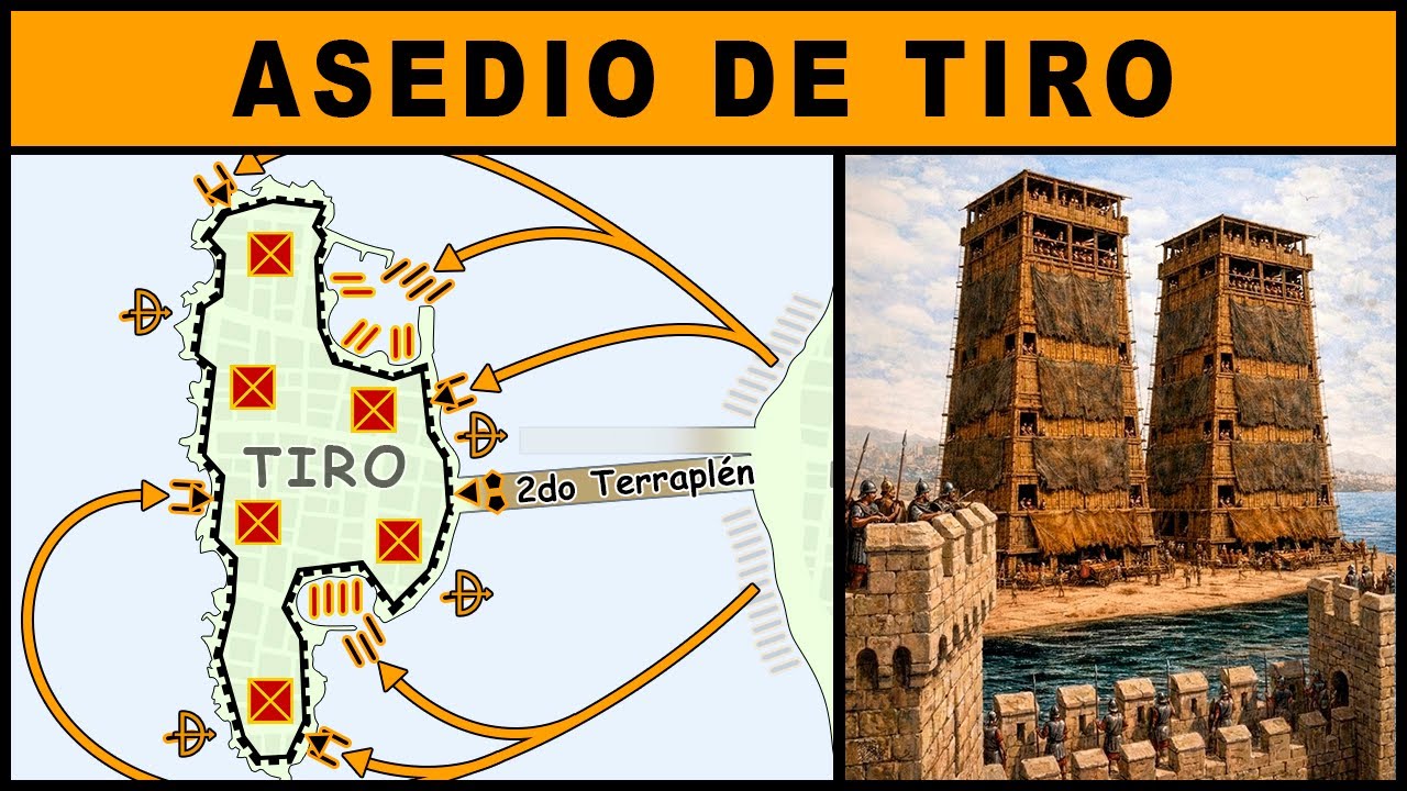 El Asedio de Tiro (332 a.c.) - Alejandro Magno - Ep.8