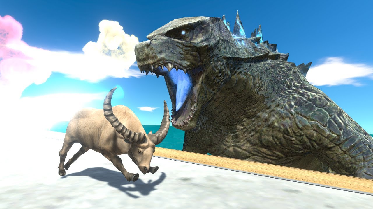 Run Away from Godzilla 2014 - Animal Revolt Battle Simulator