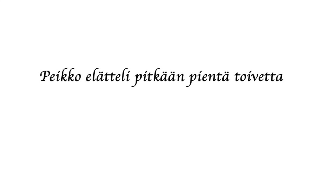 Suomen kieli, ääntäminen 3 (lauseet, e / ä)