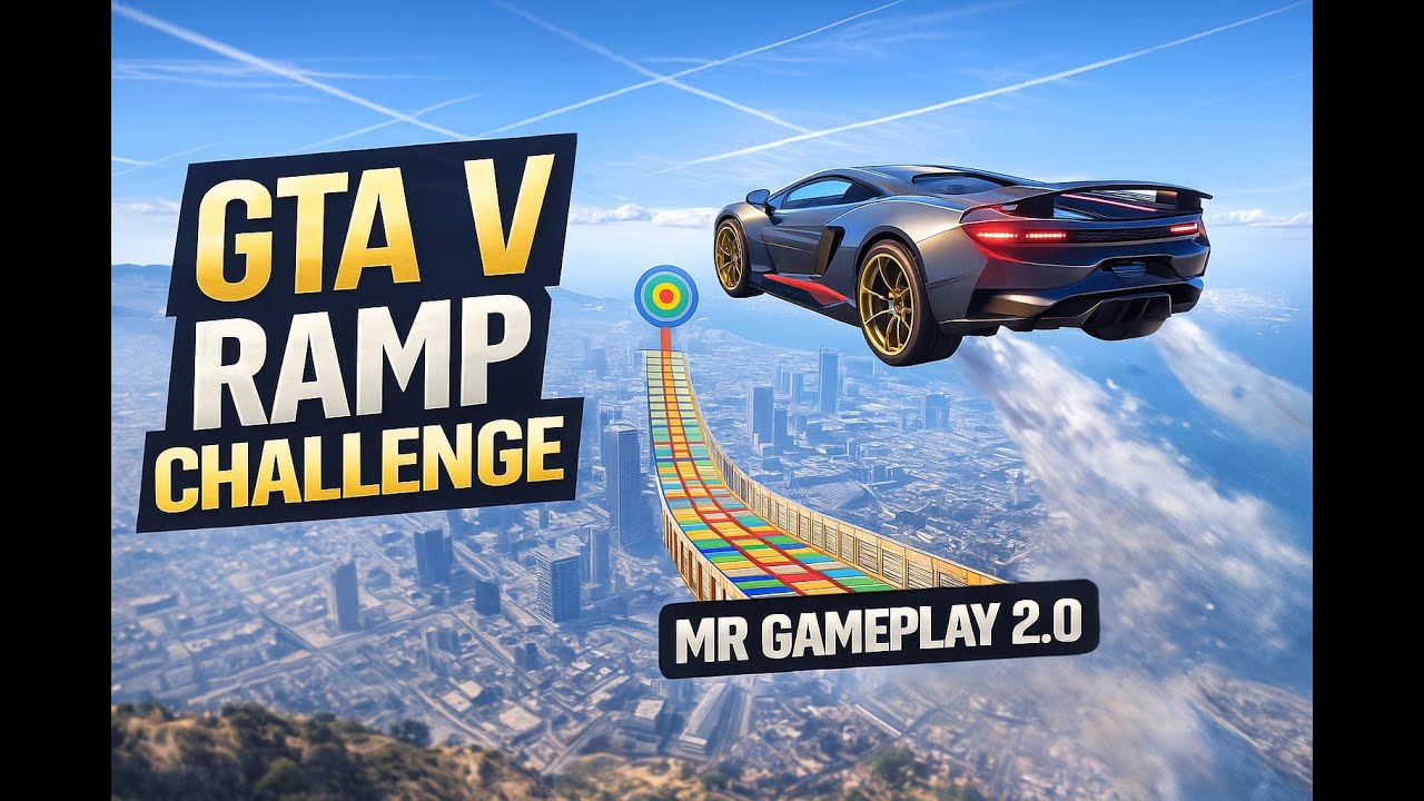GTA V RAMP CHALLENGE💪 #gtav #gtavrampchallenge