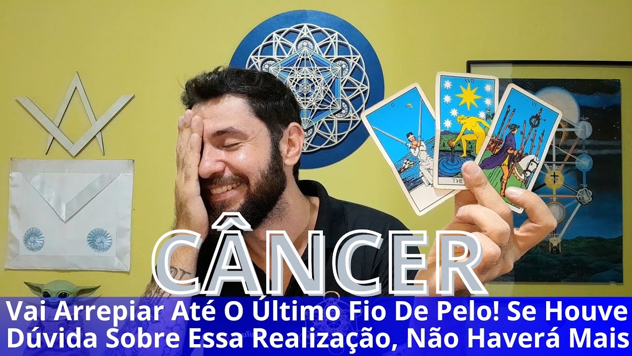 ♋CÂNCER-VAI ARREPIAR ATÉ O ULTIMO PELO! SE OUVE ALGUMA DUVIDA SOBRE ESSA REALIZAÇÃO, NÃO HAVERÁ MAIS