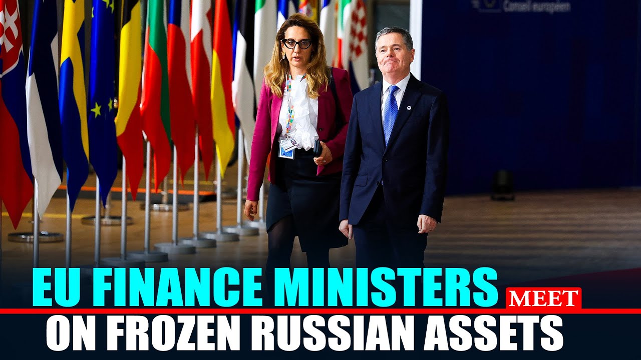 LIVE: EU finance minister&rsquo;s meeting to discuss energy taxation, use of frozen Russian assets