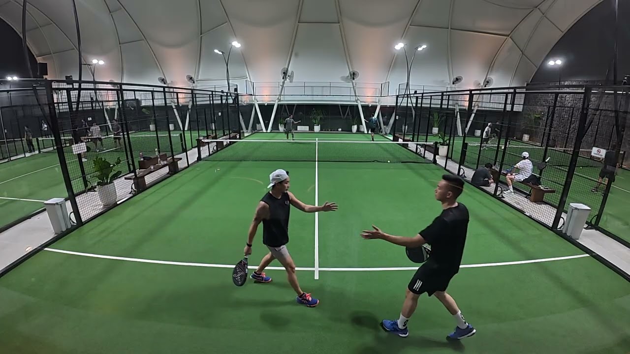Padel Spar Cip & Vince Vs. Milo & Adit