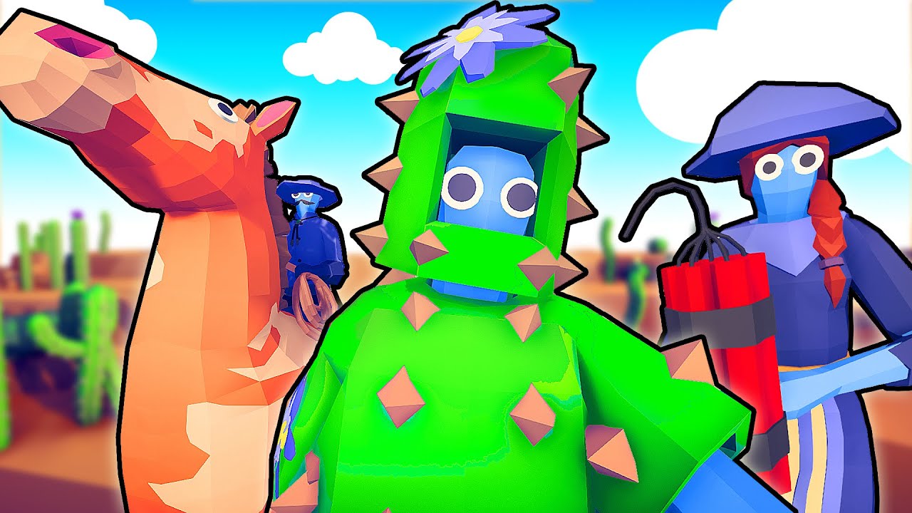 TABS - WILD WEST FACTION is OVERPOWERED! vs Every Other Faction- Totally Accurate Battle Simulator