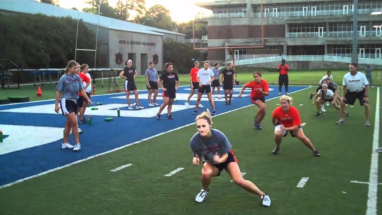 Auburn Softball 9 15 2010 Workout Part 1.wmv