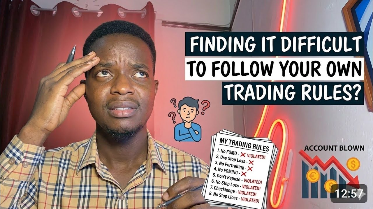 Why Most Forex Traders Find It difficult to follow their own Trading Rules...