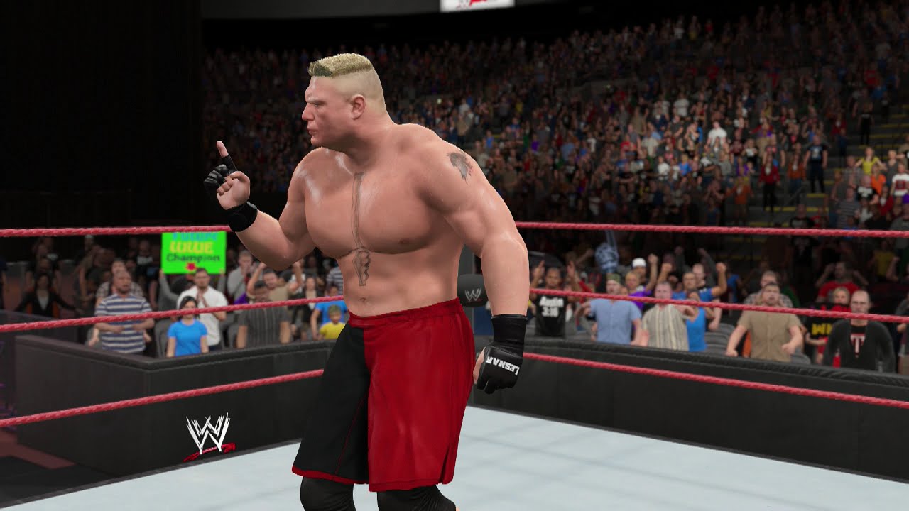 Brock Lesnar vs Ryback [2k15]