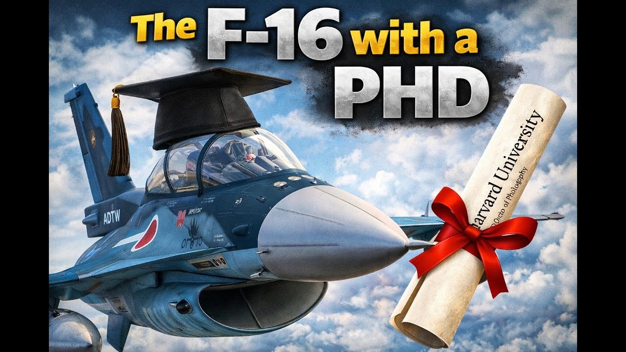 This is an F16 with a PhD | F2A ADTW